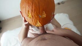 Stepsister's Halloween Pumpkin Game Turns into a Fucking Nightmare