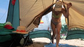 Almost Caught Having Risky Sex With A Stranger On The Beach!
