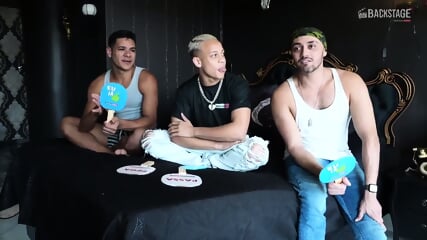 Bastidores L O Felipo Cacio Paix O Lucas Ferrari Bareba  Brazil