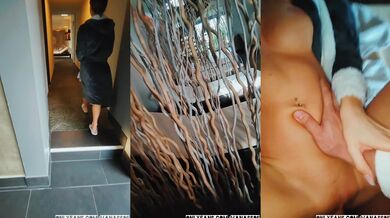 Shy 18yo Drenched in Stranger Cum Risky Public Spa Blast