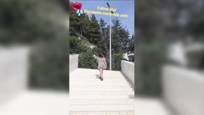 Stranger Fingers Me in Park as I Masturbate My Hairy Vag