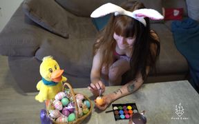 Cute Bunny Gives Messy Blowjob - Part 1