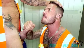 Carnal Cravings Unleashed: Hot Guys Trade Blows in Gritty Restroom Rumble – GayXXX 18+