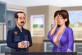 Summertime Saga Reworked - 6 Officer Has Bad News by Misskitty2k