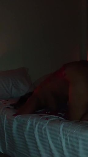 Spectacular moment from "Honeymoon night special with new boyfriend"