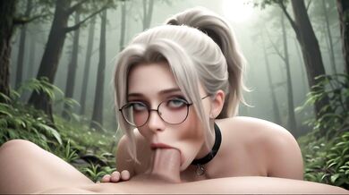 Hardcore AI anime cowgirl deepthroat her big dick craving more