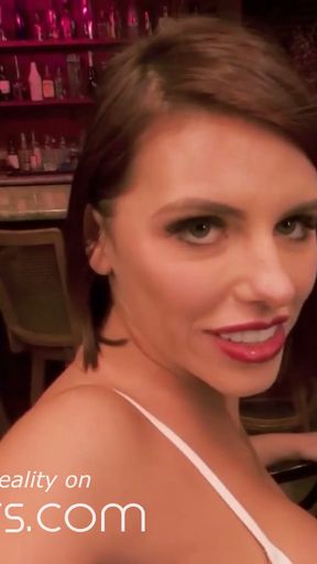VR BANGERS Sexy Cocktail Master Adriana Fucks Behind The Bar   Clip 1