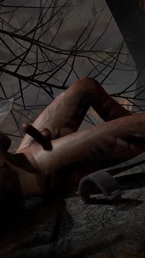 Blonde Ladyboy Succubus Out on a Hunt