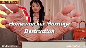 Married Paypig Homewrecked by Chinese Goddess Elva - Foot Slave Marriage Ruin