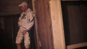 une queue enormle d un pote deguise en fantomesfunnys extape avec un ptoe qui...