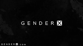Genderx - ladyboy army chick hammered by cis guy
