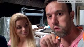 Mature cock and sexy blonde pussy fucking pussy licking in 69 position