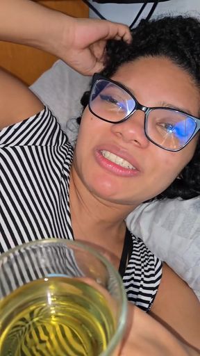 Feeding My Pregnant Slave Piss and Cum and Spit Complete