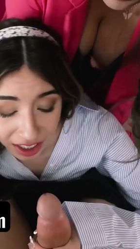 Lazy Step Daughter Doesn't Contribute To The Family So She Has To Ensure Their Sexual Needs Are Met   Clip 2