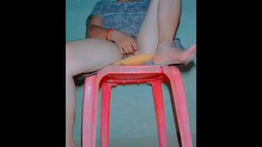 Sister-in-law Is Masturbating by Showing Her Pussy to Her Husband, Showing Her Lust to Her Husband