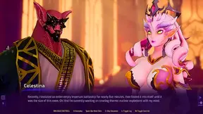 Curvy Princess Takes Control in Hot Aliens Encounter Aboard Spacecraft