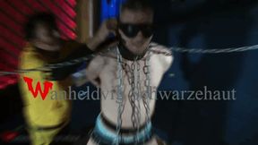 TONY CHAINED on TABLE for STRESS POSE FHD 1080p