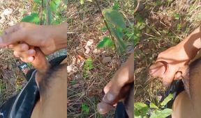 Pinoy Jakolerong Musky Walk Cum Dripping Rough Outdoor Handjob