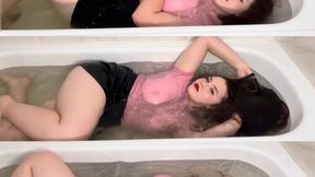 My PInk Polo Is Getting Wet