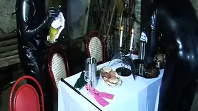 Mature moms share kinky latex fetish feast