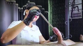 DominaFire medical sounding and ruined orgasm