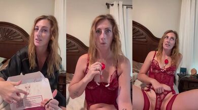 Verified Amateur Milf Hot Lingerie Try On Haul Solo Sex Toy Review