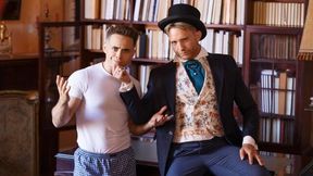 Wizard of Oz anal spoof with Magnus Loki and Jake Mathews