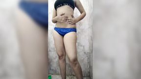 Sexy Indian Slut Sucked & F*cked by Two Hotties: DP & Multiple Cumshots