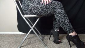 Toe Tapping Goddess In High Heels