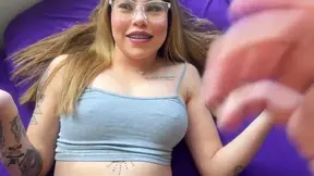 Teen Step-Siblings Explore Forbidden Desire Together at Home