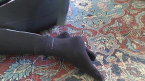 Your Owner - Black Socks Need to Be Cared for! Vacuum Cleaner and Refreshment! POV, JOI, Lady Victoria Valente