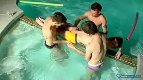 Undie 4-way - Hot Tub Action - Mike, Jeremiah, Zack Kenny
