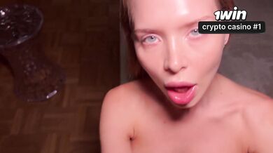 She’s so horny I came twice on her ass and face