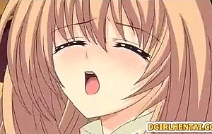 Shemale hentai bigcock self masturbating in the toilet