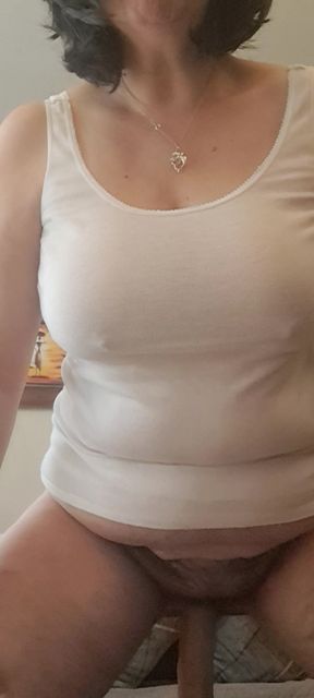 stepmother is a whore fucking with a dildo