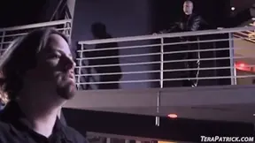 A double dong is shared by Tera Patrick and Justine Joli after some serious pussy eating