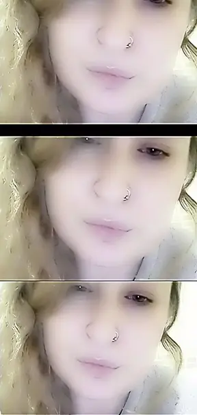 Hot Latin girl chokes on cock while caned in close-up