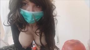 the suppository is really annoying, but the nurse performs ...