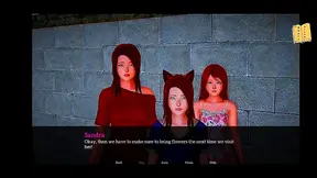 Teen Stepdaughter Seduces MILF Mom With Big Tits And Ass In Erotic Visual Novel Adventure