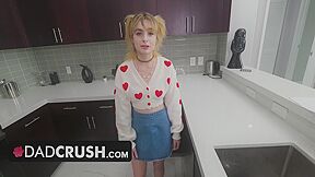 Stunning Teen 18+ Babe With Amazing Ass And Natural Tits Bangs Her Landlord Who Is Also Her Stepdad