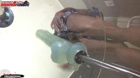 *premium* asspussy cowboy angle 6of7 - my hole is destroyed balls deep on this huge dildo - ass monkey - starring dj buttpussy