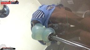 asspussy cowboy angle 6of7 - my hole is destroyed balls deep on this huge dildo - ass monkey