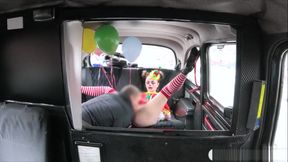 Gal In Clown Costume Fucked By The Driver For Free Fare