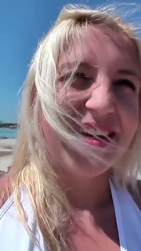 Blondine auf Male abgeschleppt und benutzt   Clip 1