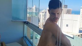 viajei com meu amigo renbri carioca , para a casa de praia em vila velha espirito santo e transamos gostoso de frente para o mar sexo bareback, na pele, no pelo