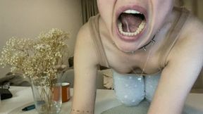 GREAT SunnyBunny devours her ex in an act of DOMINATION - wmv