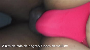 Cdzinha LimaSP dando com a calcinha asa delta vermelha achada pro ativo negrao de Itaquera 18122019