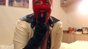 Lovely latex JOI and dirty talk