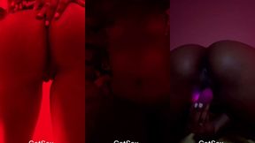 une video sexy pour mes gros cochons ! je porte des caches tetons et des ...