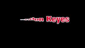 london keyes gives blowjob and handjob at glory hole to talon